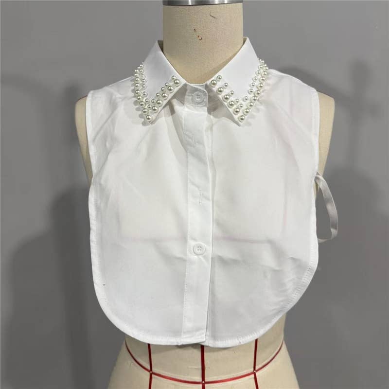 Collar - Diamond Studded Detachable Shirt