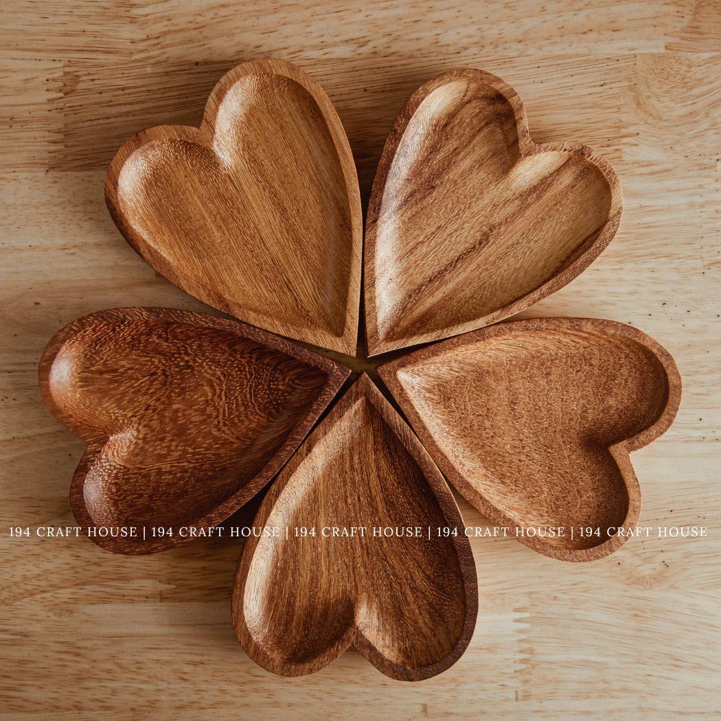 Tray - Wooden Heart