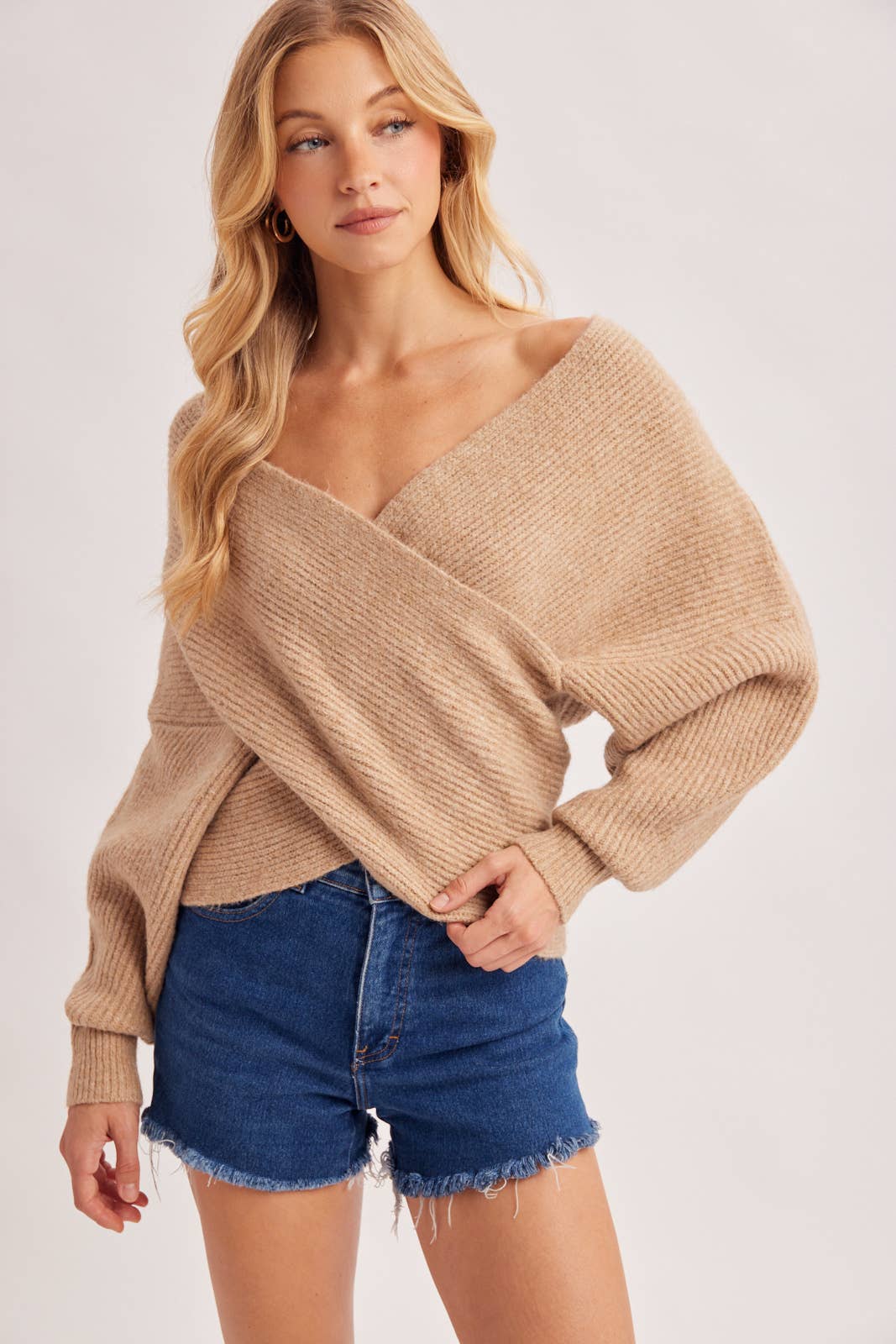 Sweater - Wrap Crossover