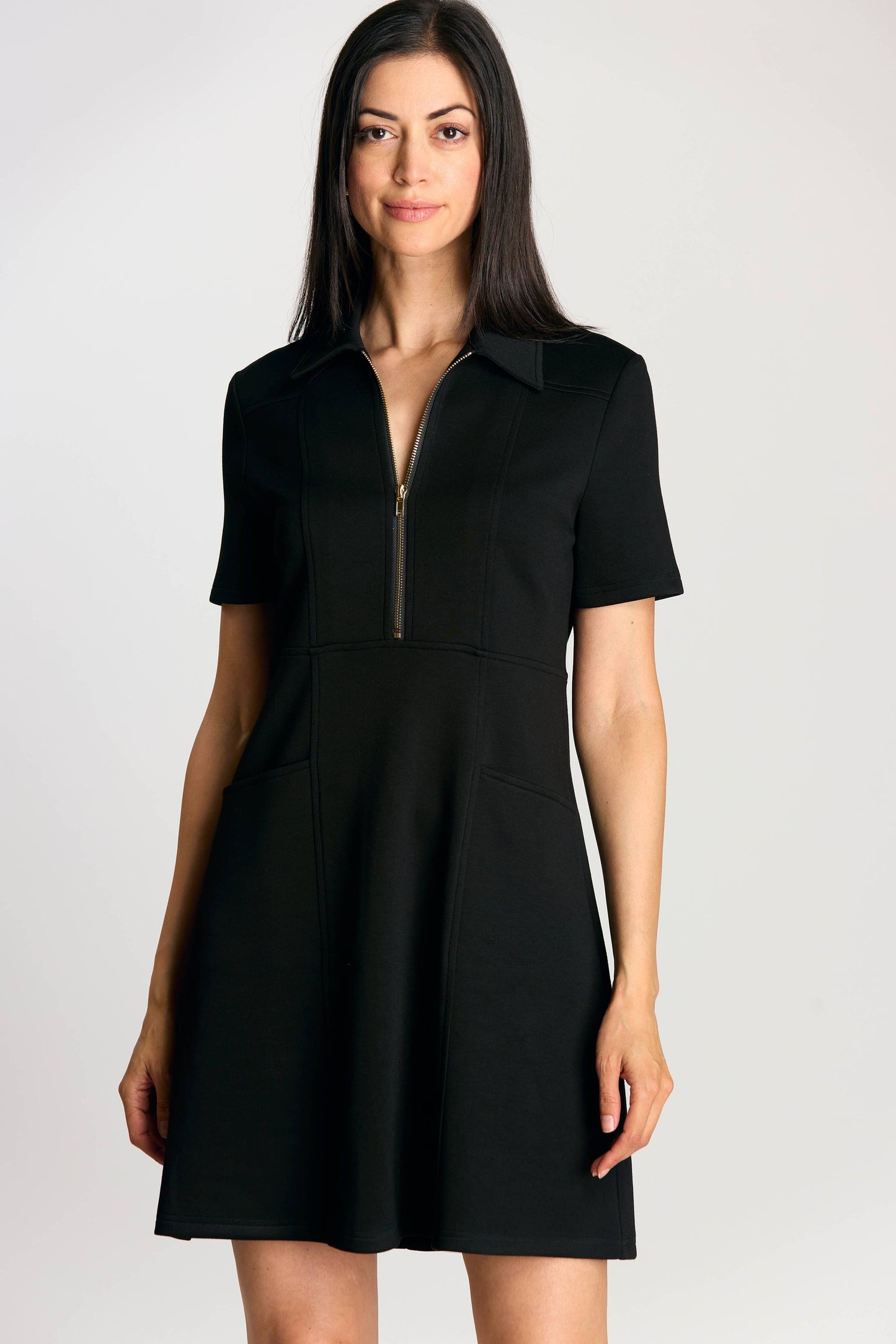 Dress -Butter Modal Quarter Zip