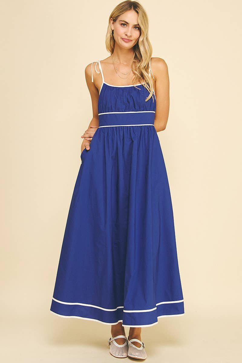 Dress- Maxi Trim
