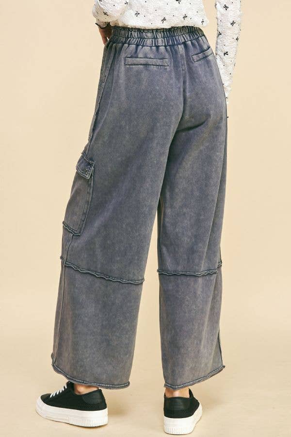 Pants- Cargo Mineral Wash