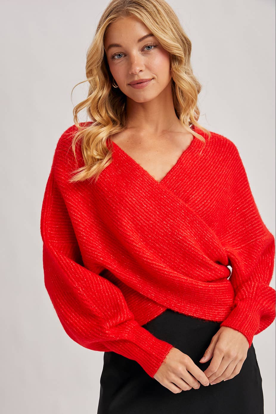 Sweater - Wrap Crossover