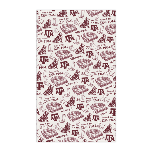 Tea Towel - Texas A&M Cotton