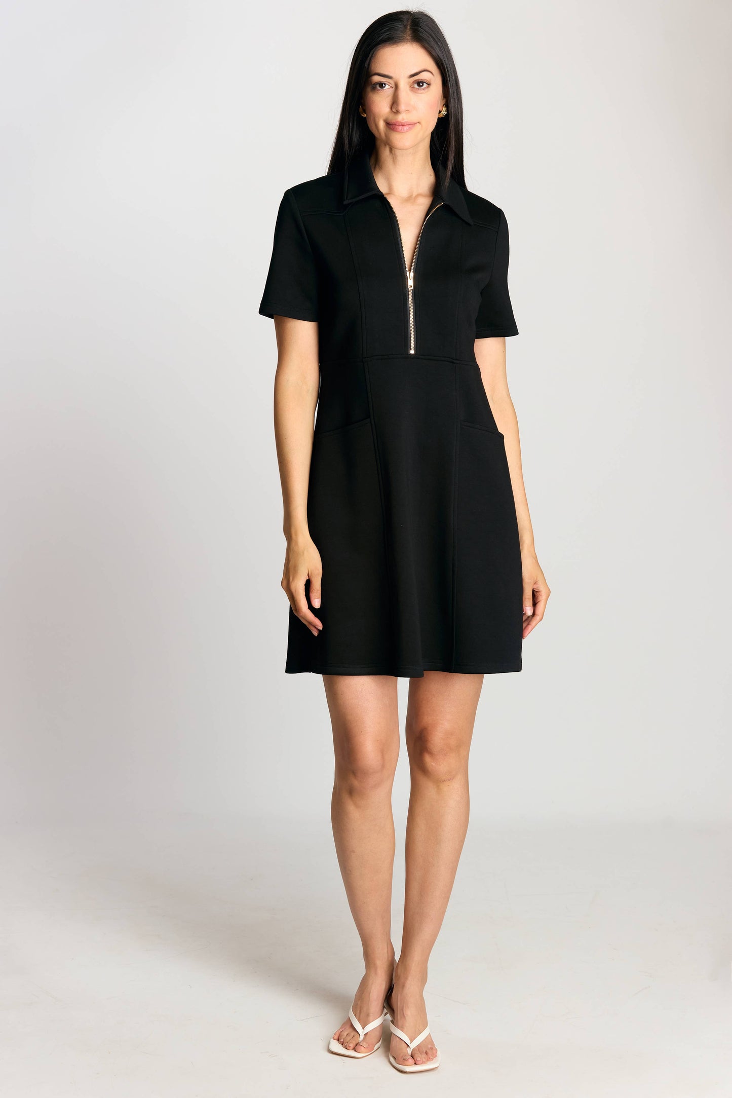 Dress -Butter Modal Quarter Zip