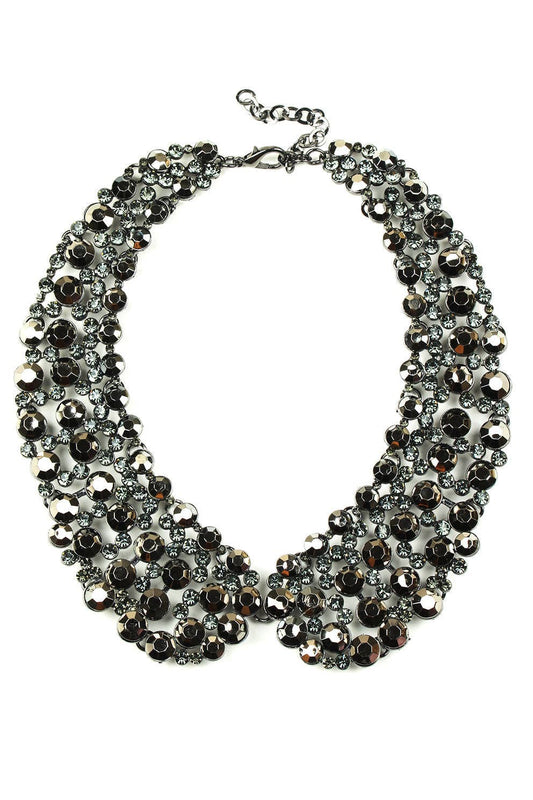 Necklace - Diana Collar- Black