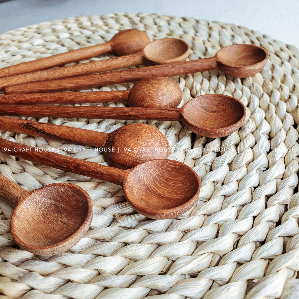 Spoons - Hand-Carved Wooden Coffee/Tea