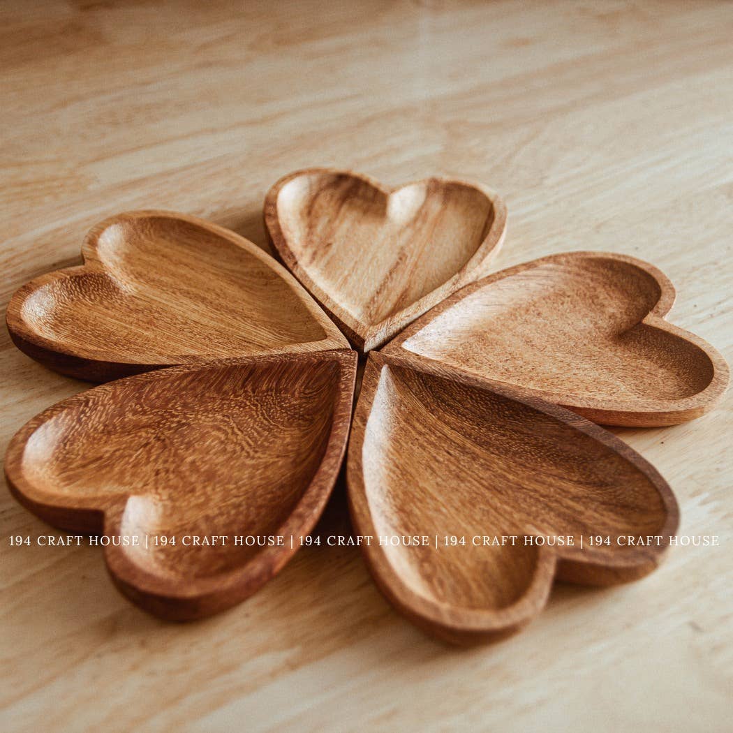 Tray - Wooden Heart