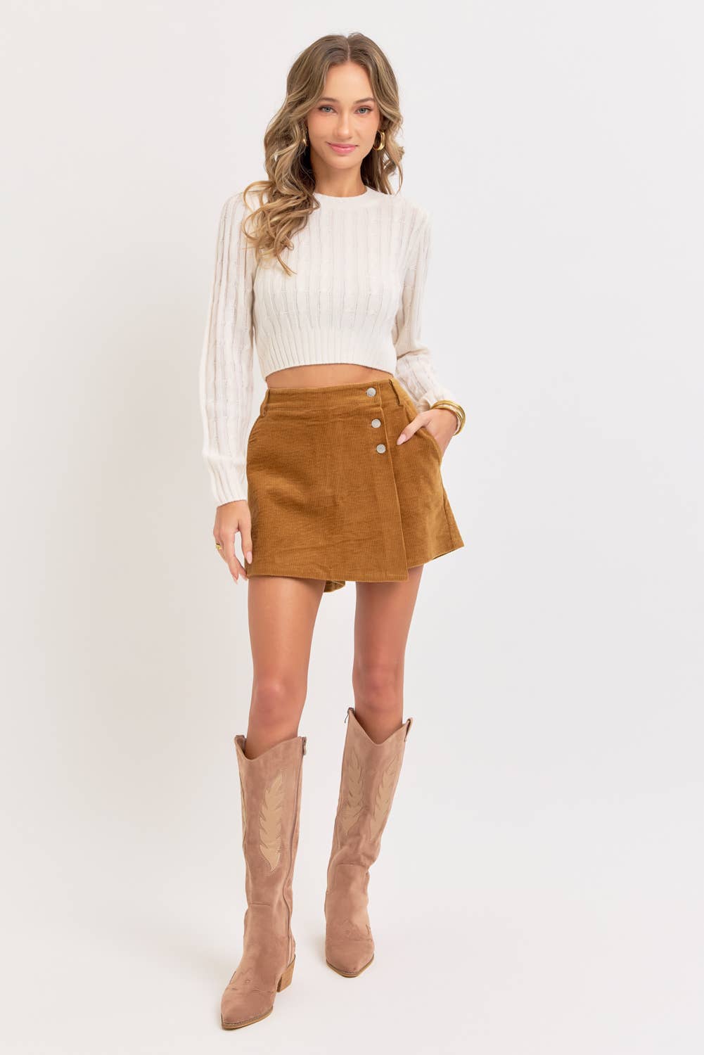 Skort- Corduroy