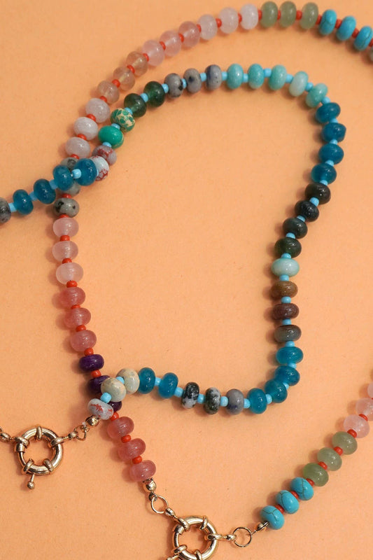 Necklace- Natural Semi-Precious Stone