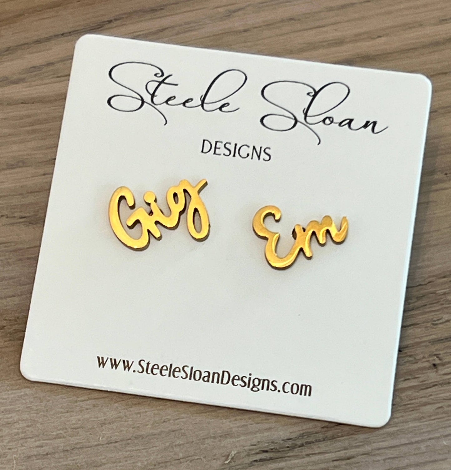 Earrings - Gig Em