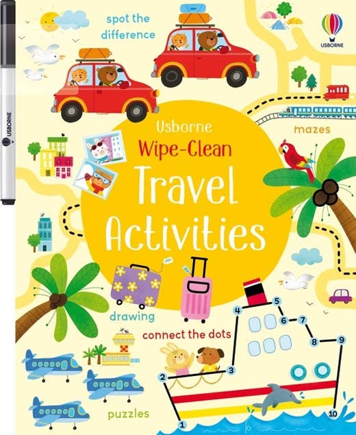 Book- Wipe-Clean Travel Activities