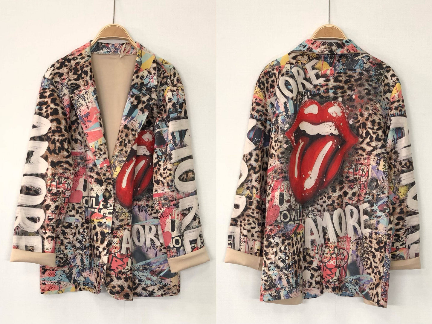 MULTICOLOR PRINTED JACKET