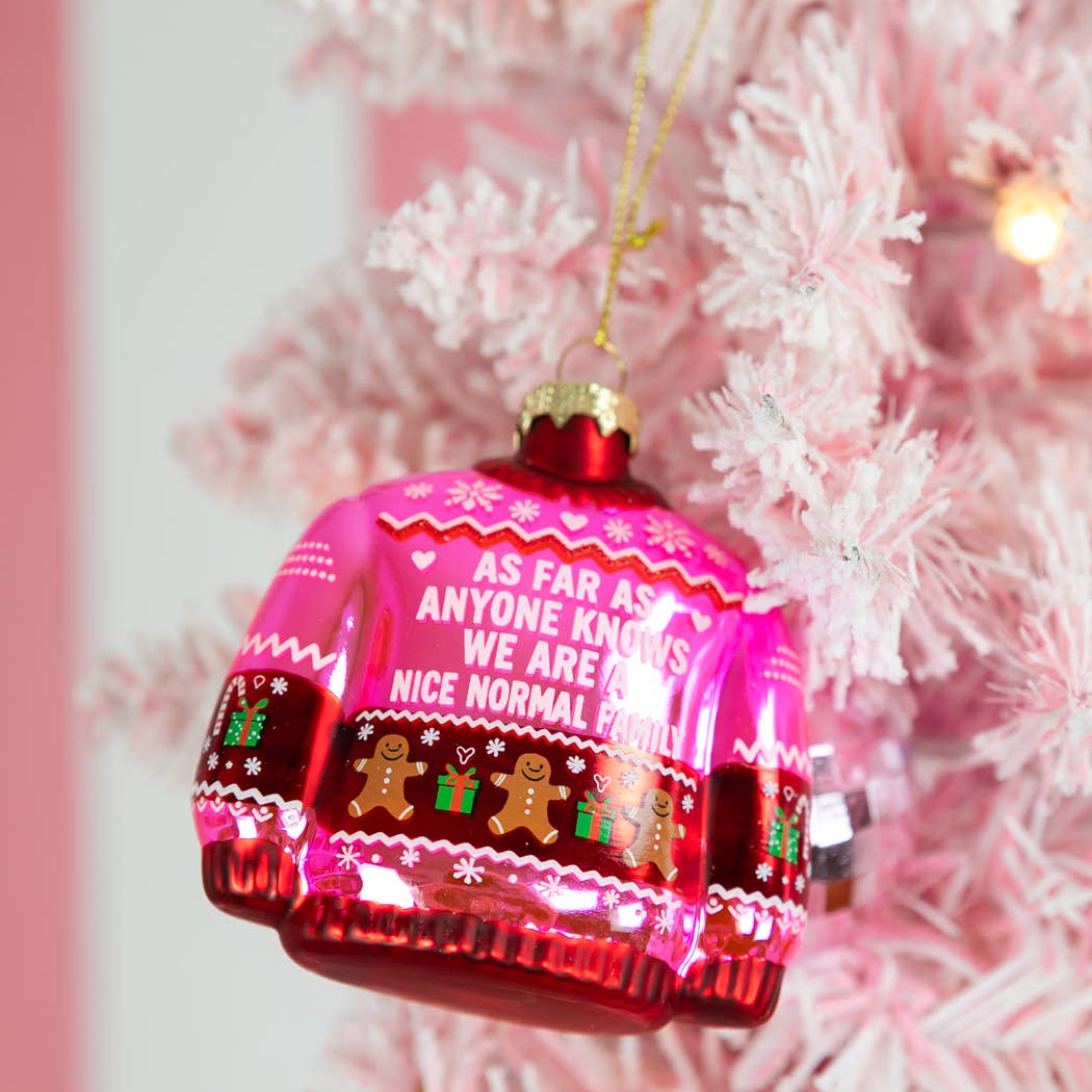 Ornament - We're Nice Normal Family