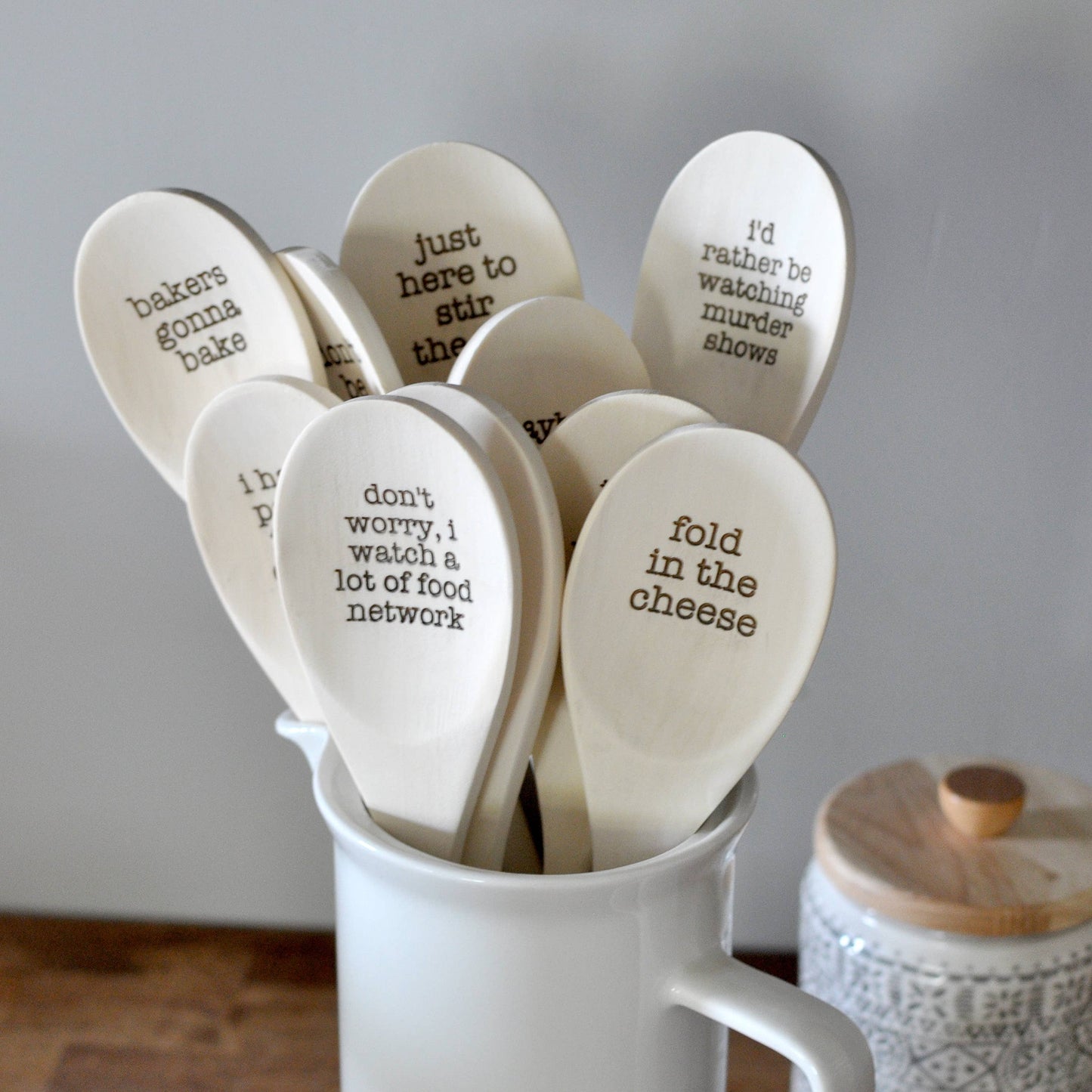 Wooden Spoons- Funny Phrases