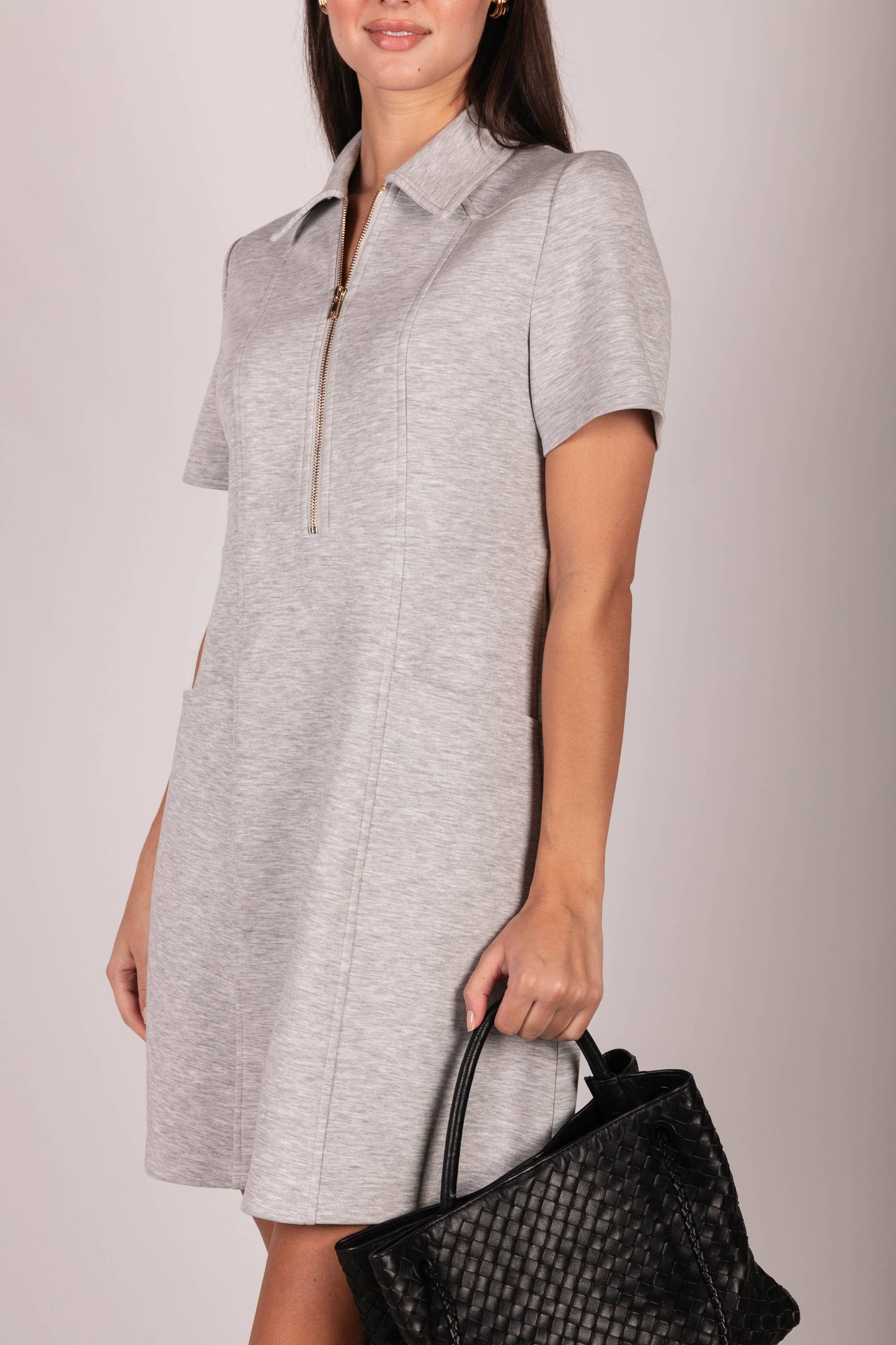 Dress -Butter Modal Quarter Zip