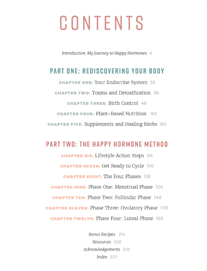 Book- The Happy Hormone Guide for Women: A Plant-Based Approach