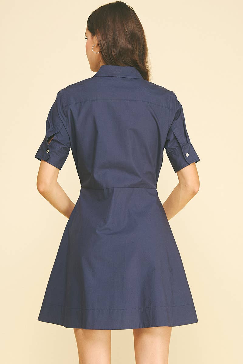 Dress- Tie Button Down