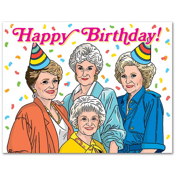 Greeting Card - Golden Girls Birthday