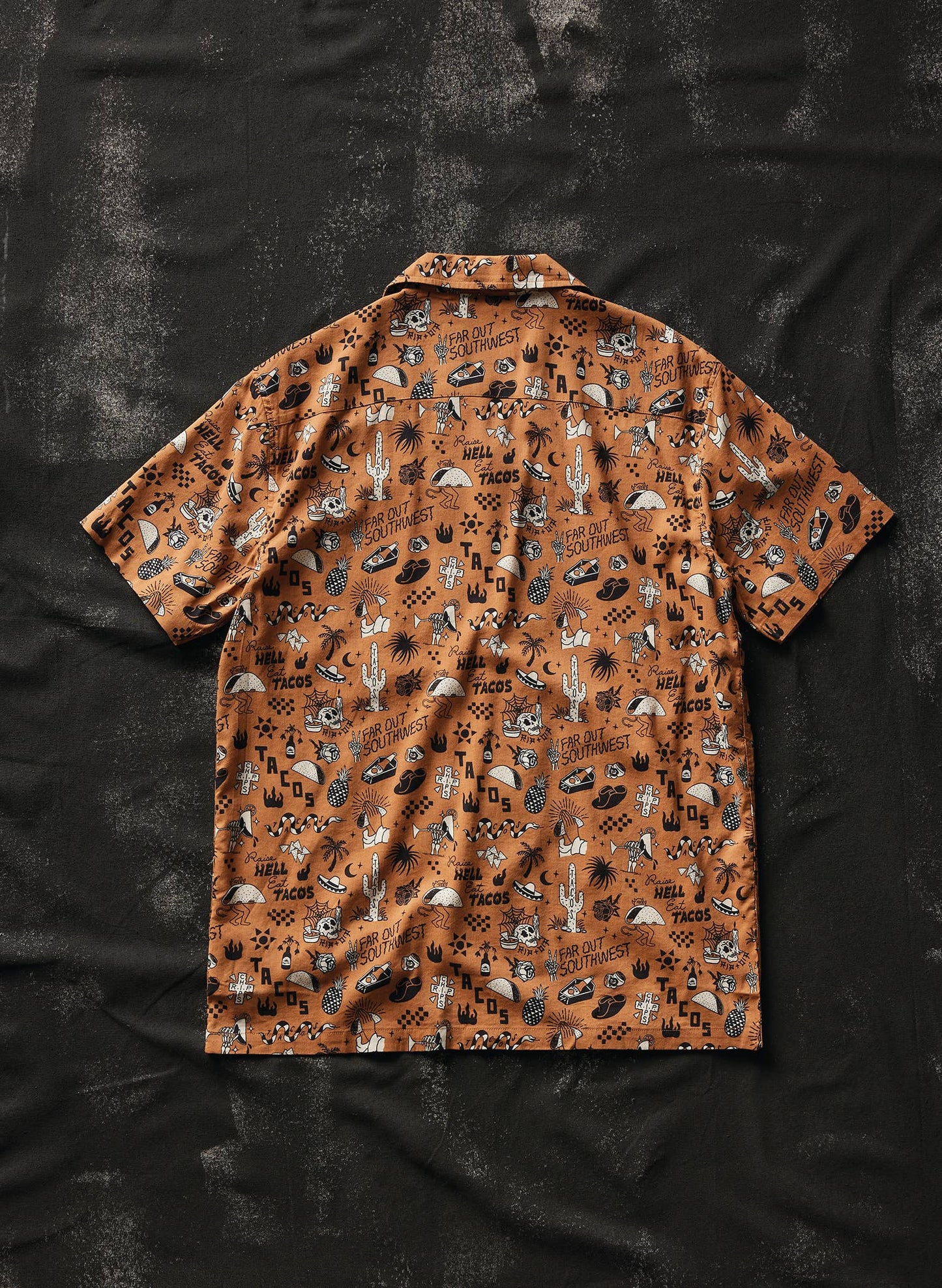 Raise Hell Eat Tacos Button Up Shirt