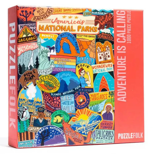 Puzzle - Nation Parks - Adventure Is Calling - 1000 Piece