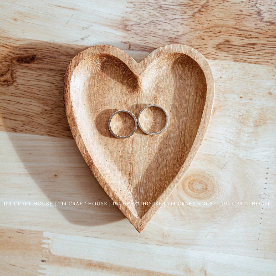 Tray - Wooden Heart