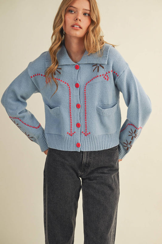 Sweater- Western Designer