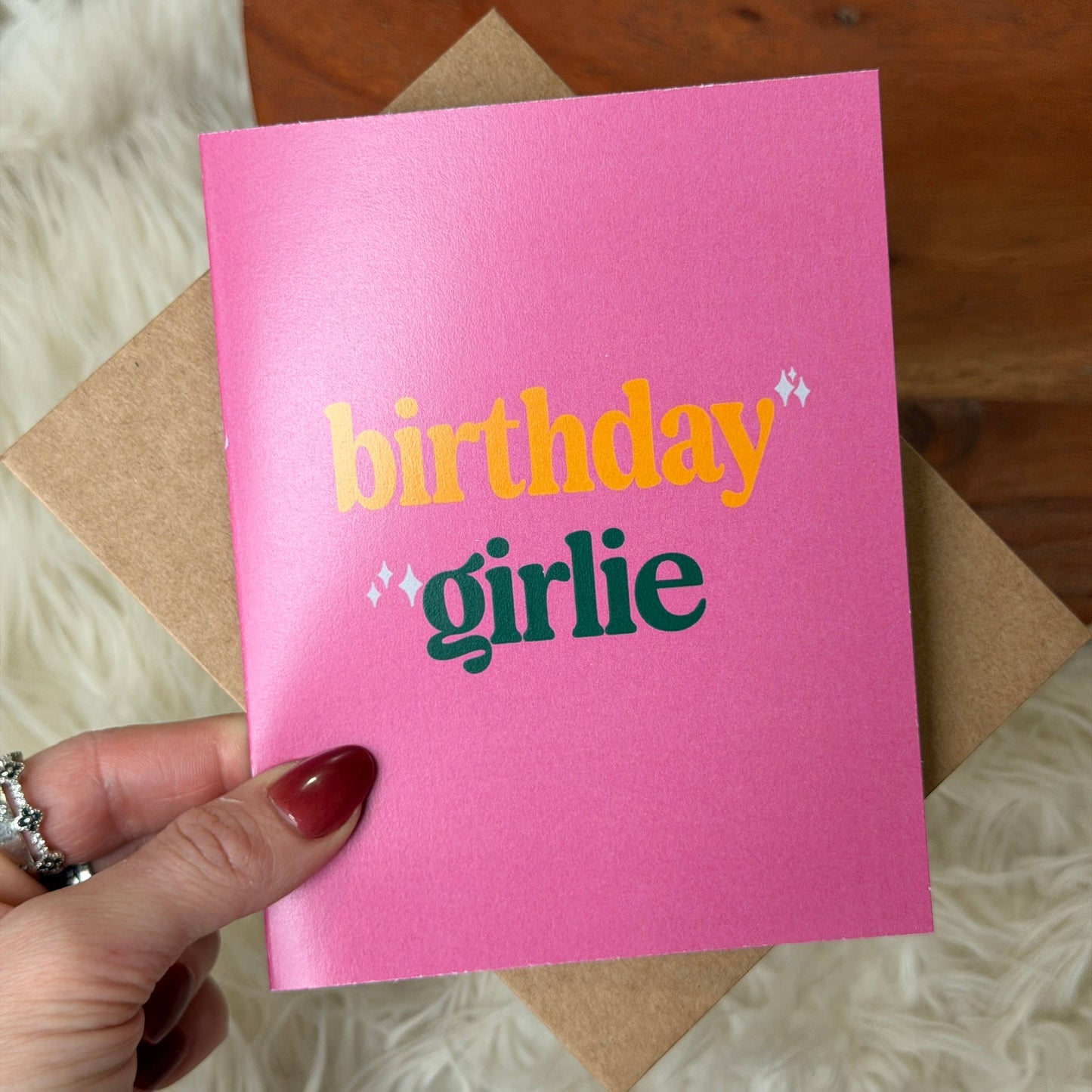 Greeting Card - Birthday Girlie