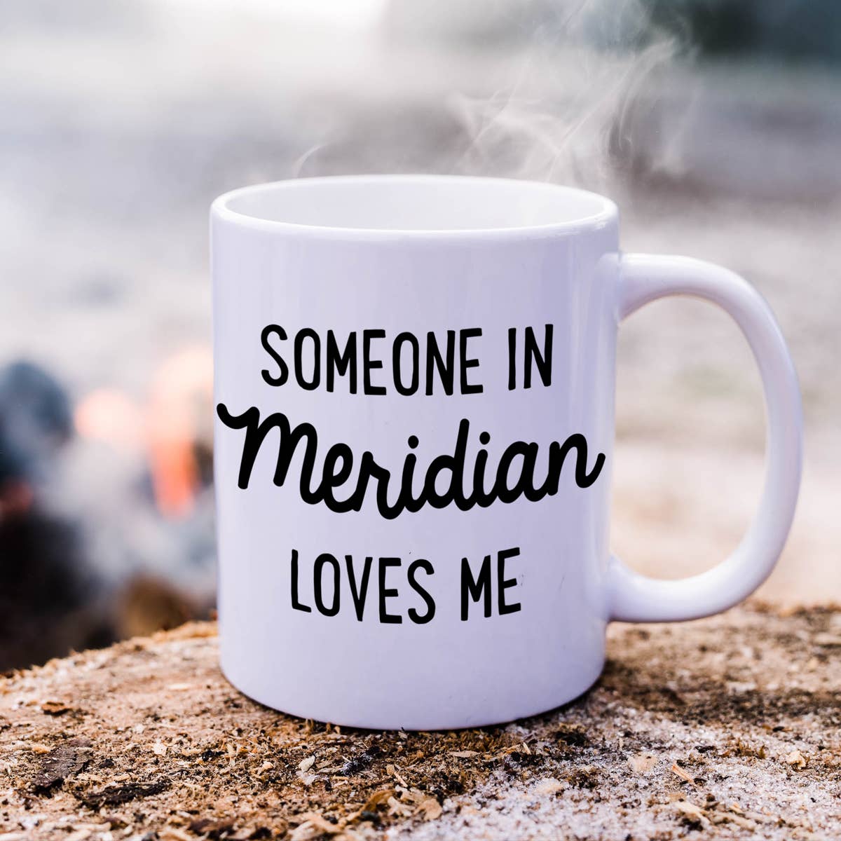 Personalized City Mug - Someone Loves Me