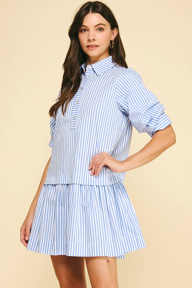Dress- Striped Mini