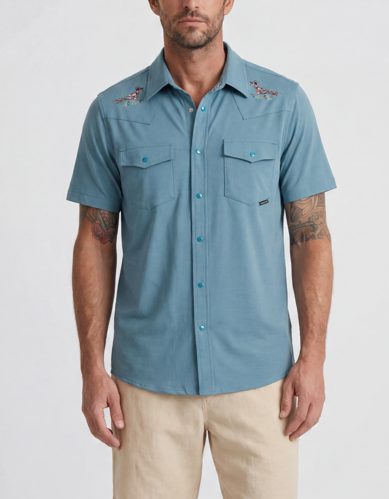 Shirt- Road Runner Western Pearl Snap