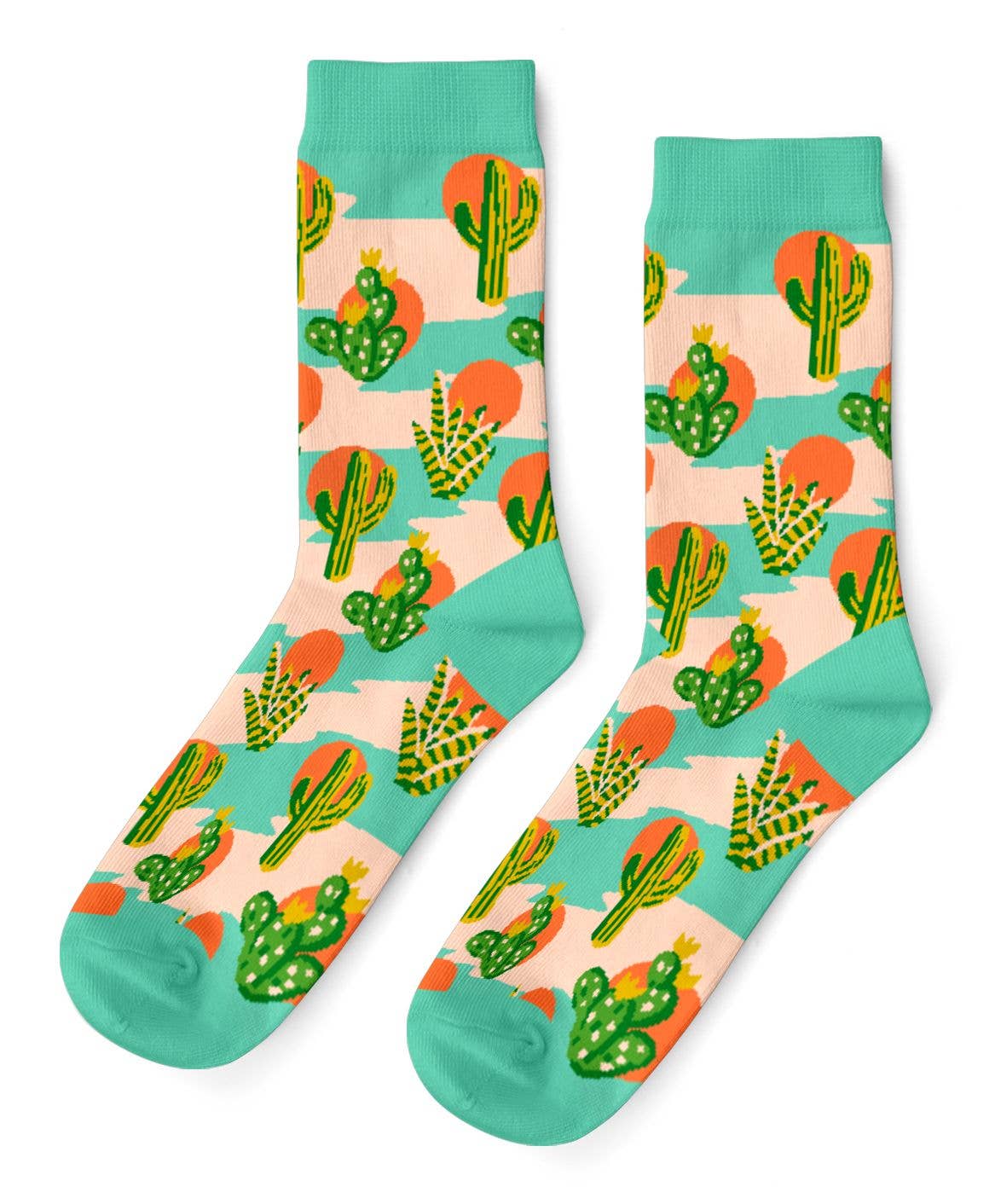 Socks - Cactus Sunset