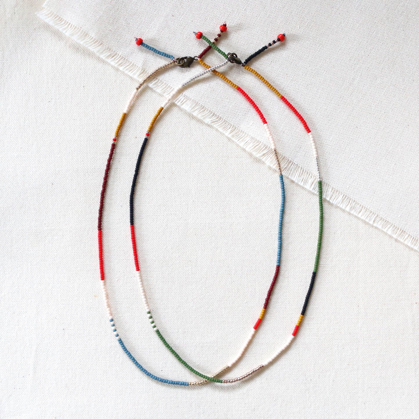 Color Block 18" Necklace