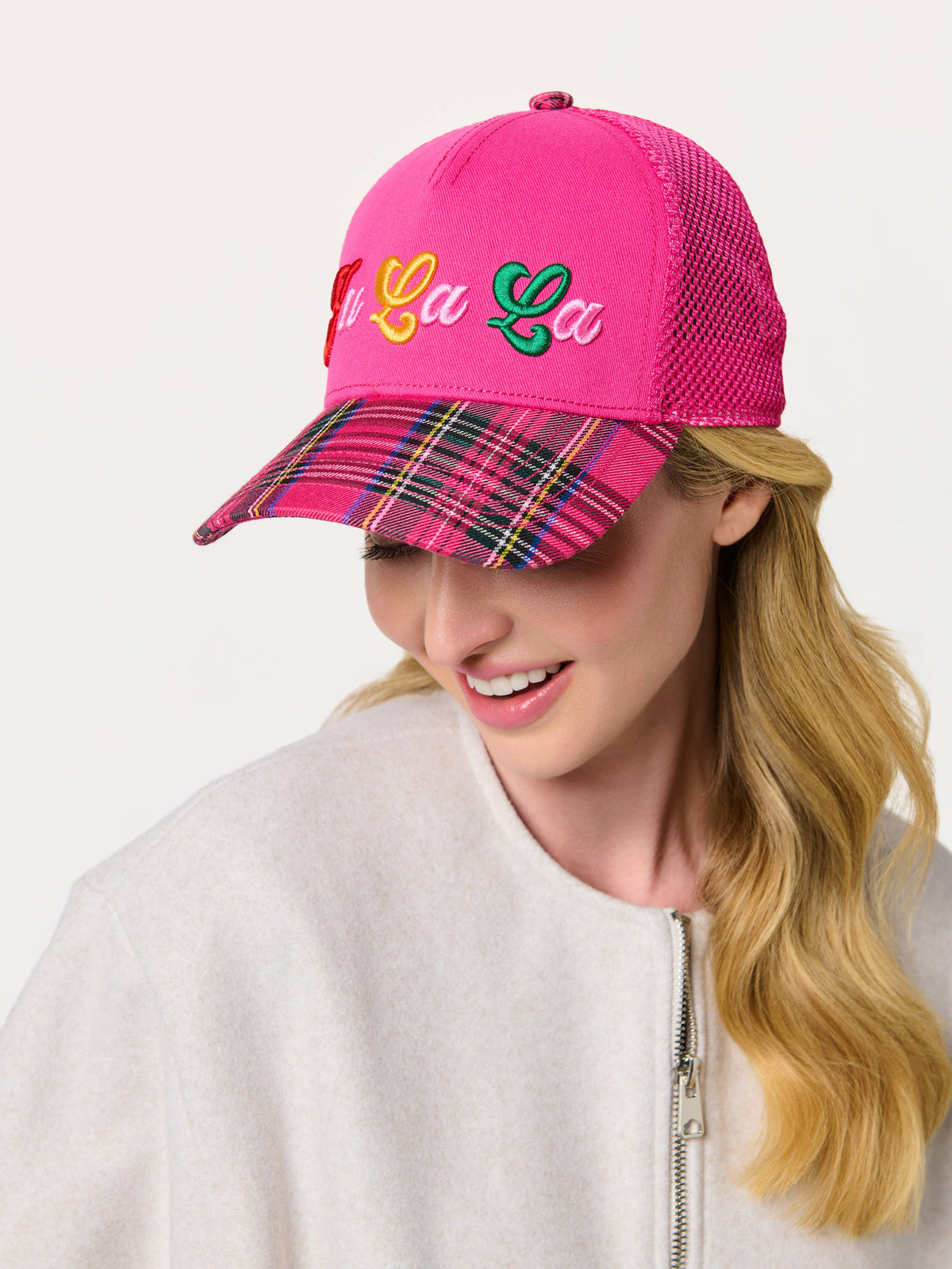 Trucker Hat - Fa La La, Pink