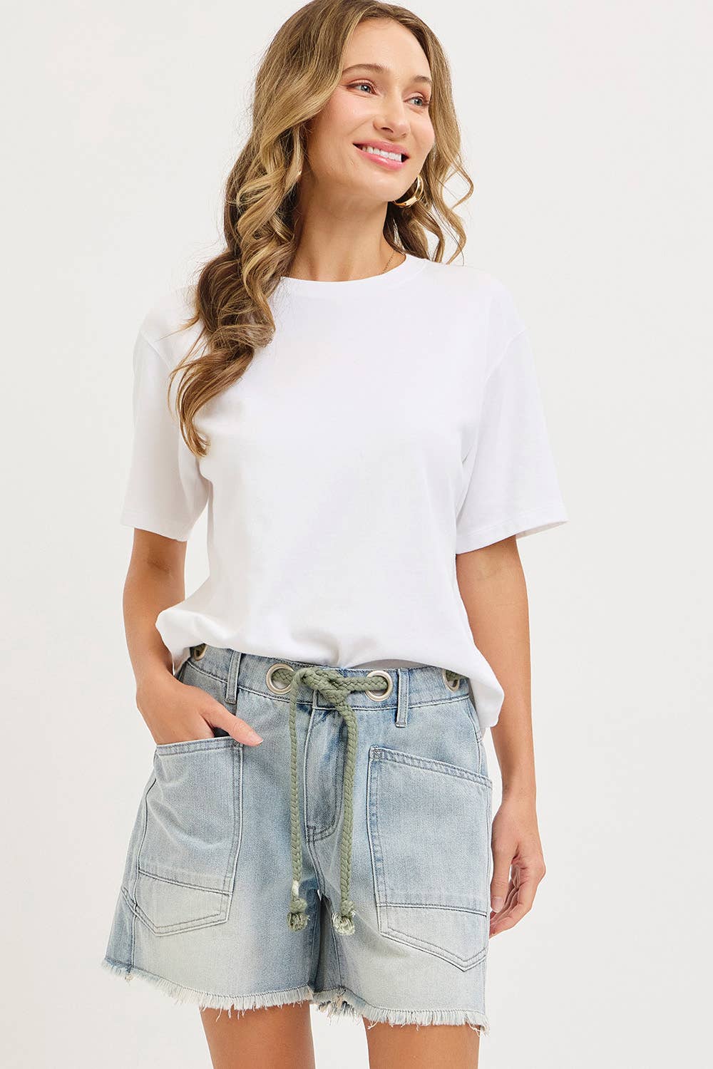 Shorts- Barrel Denim