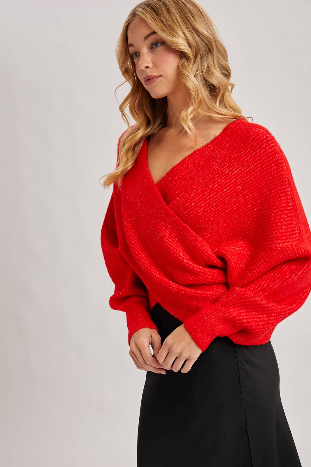 Sweater - Wrap Crossover