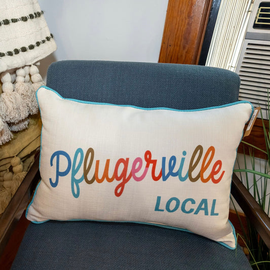 Pflugerville Hometown Local Pillow