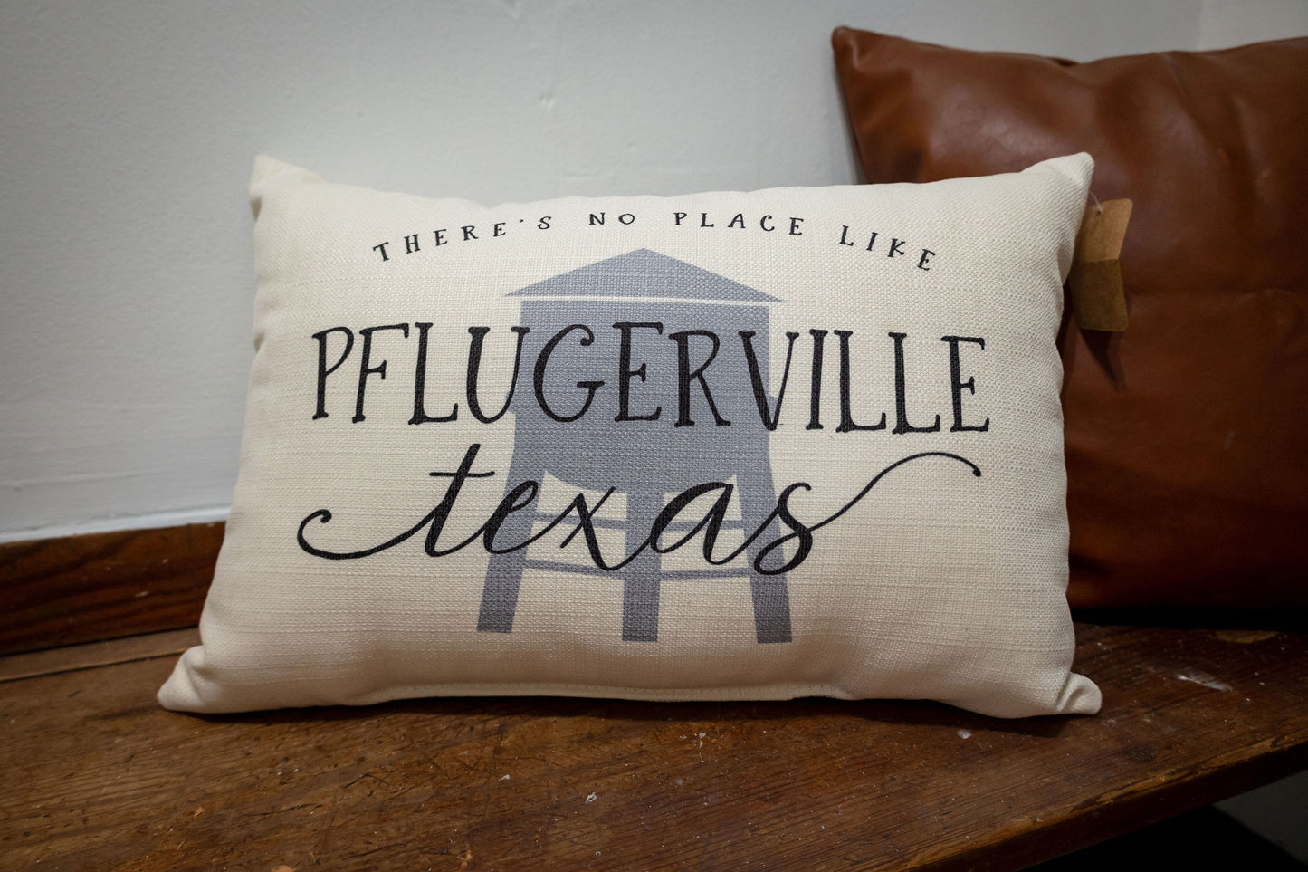 Pflugerville Water Tower Pillow