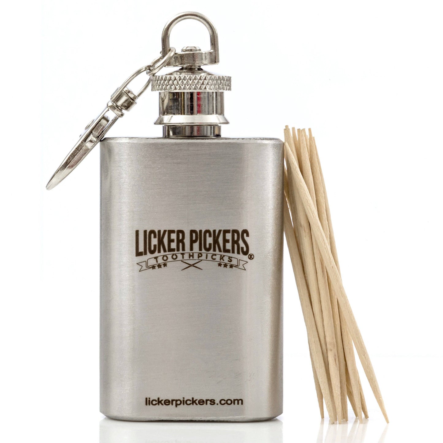 Flask Toothpick Holder