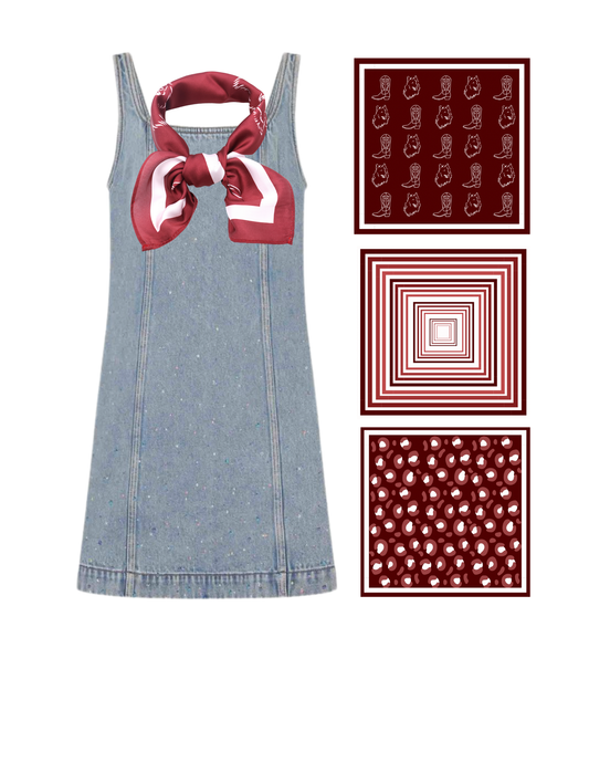 Texas A+M  Bandana Gameday Scarf