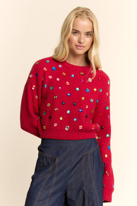Sweater- Rhinestone