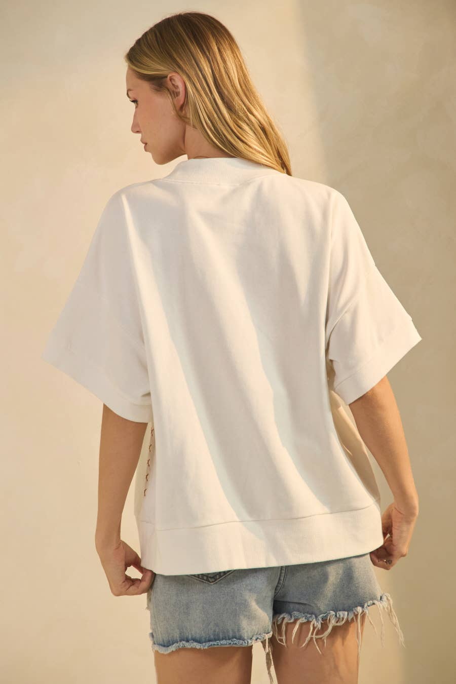 Tee- Boxy Short Sleeve “Texas”