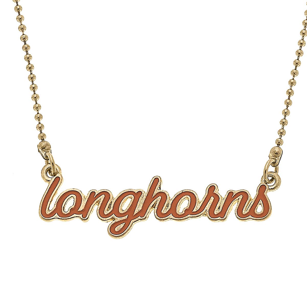 Necklace- Texas Longhorns