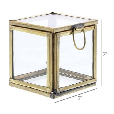 Pierre Demi Leaded Glass Box