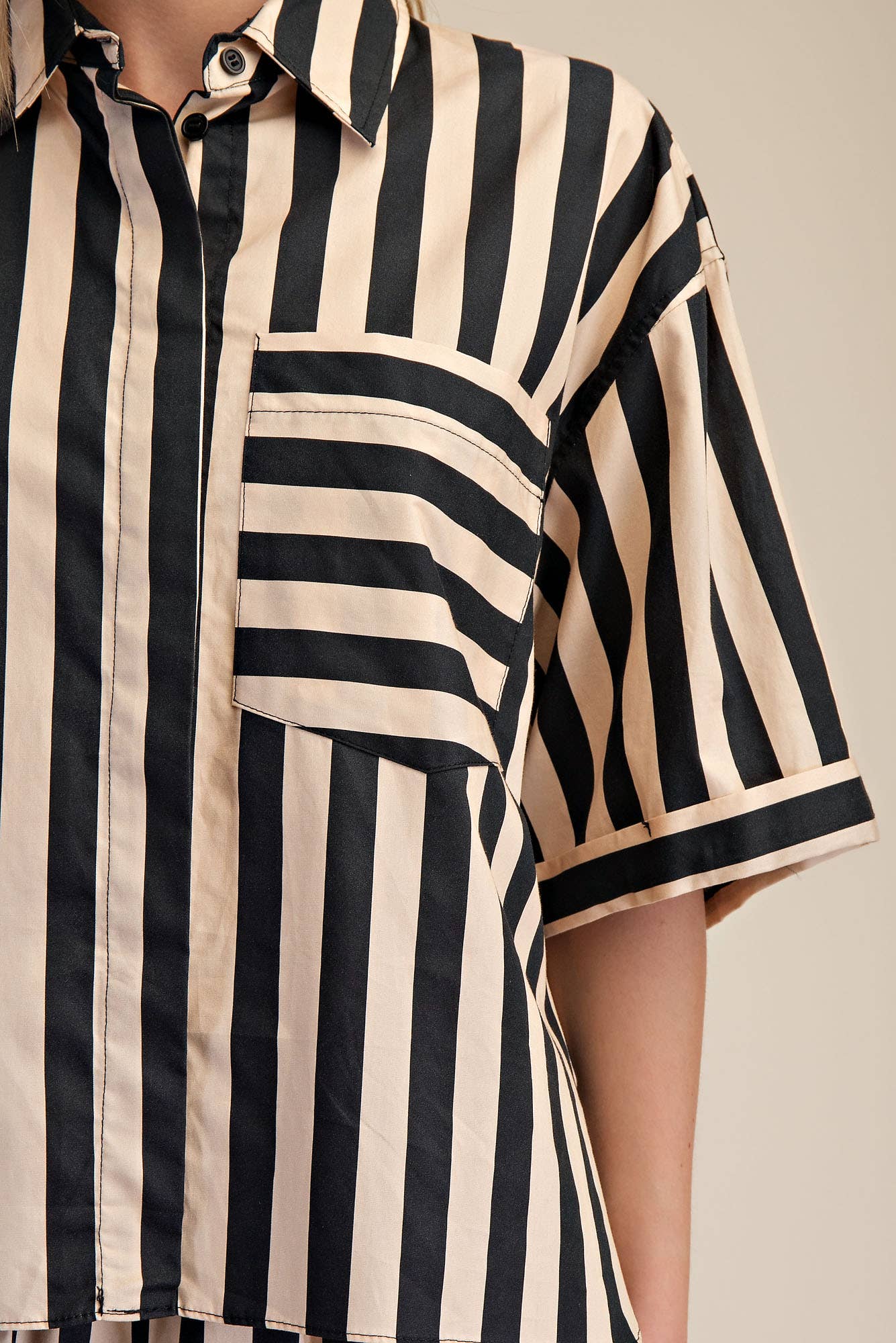 Shirt - Collar Neck Button Down