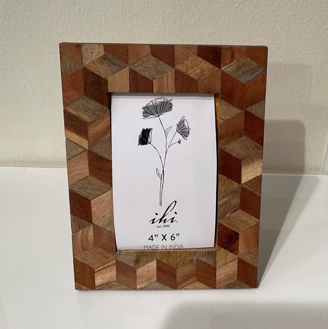 Photo Frame- Multi-Wood Chevron
