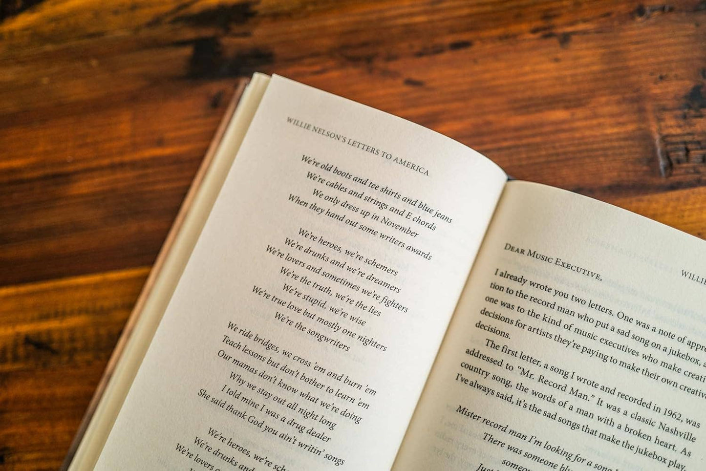 Book - Willie Nelson's Letters To America