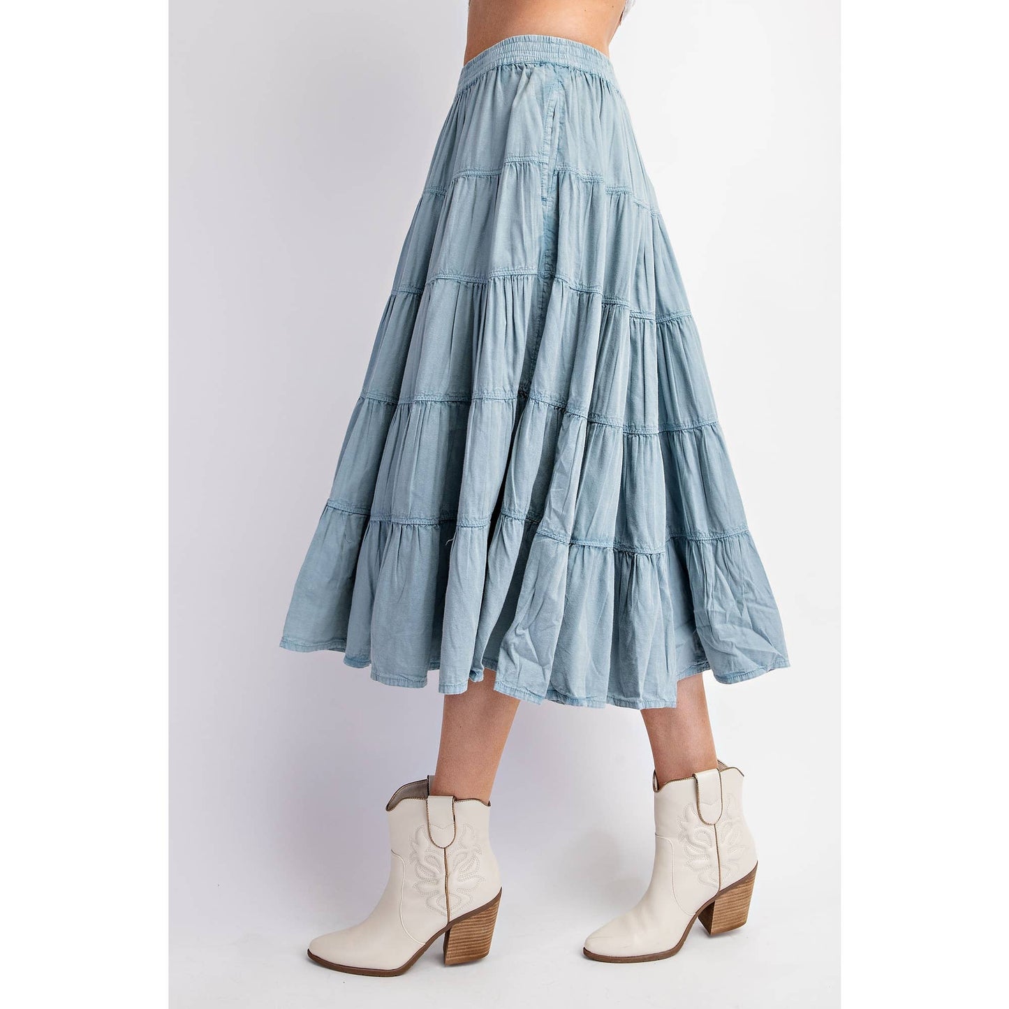 Skirt- Full Swing Denim
