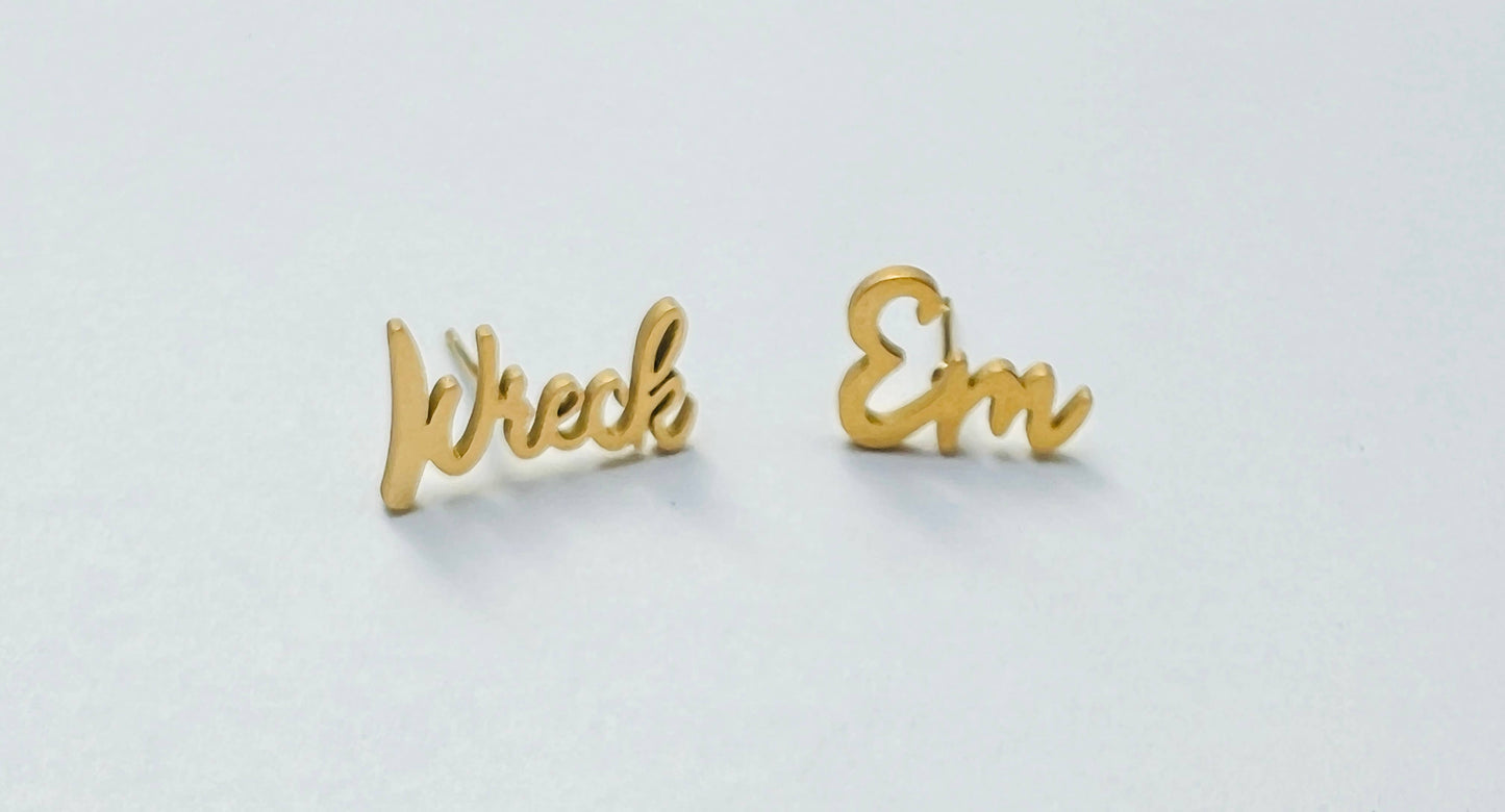 Earrings - Wreck Em