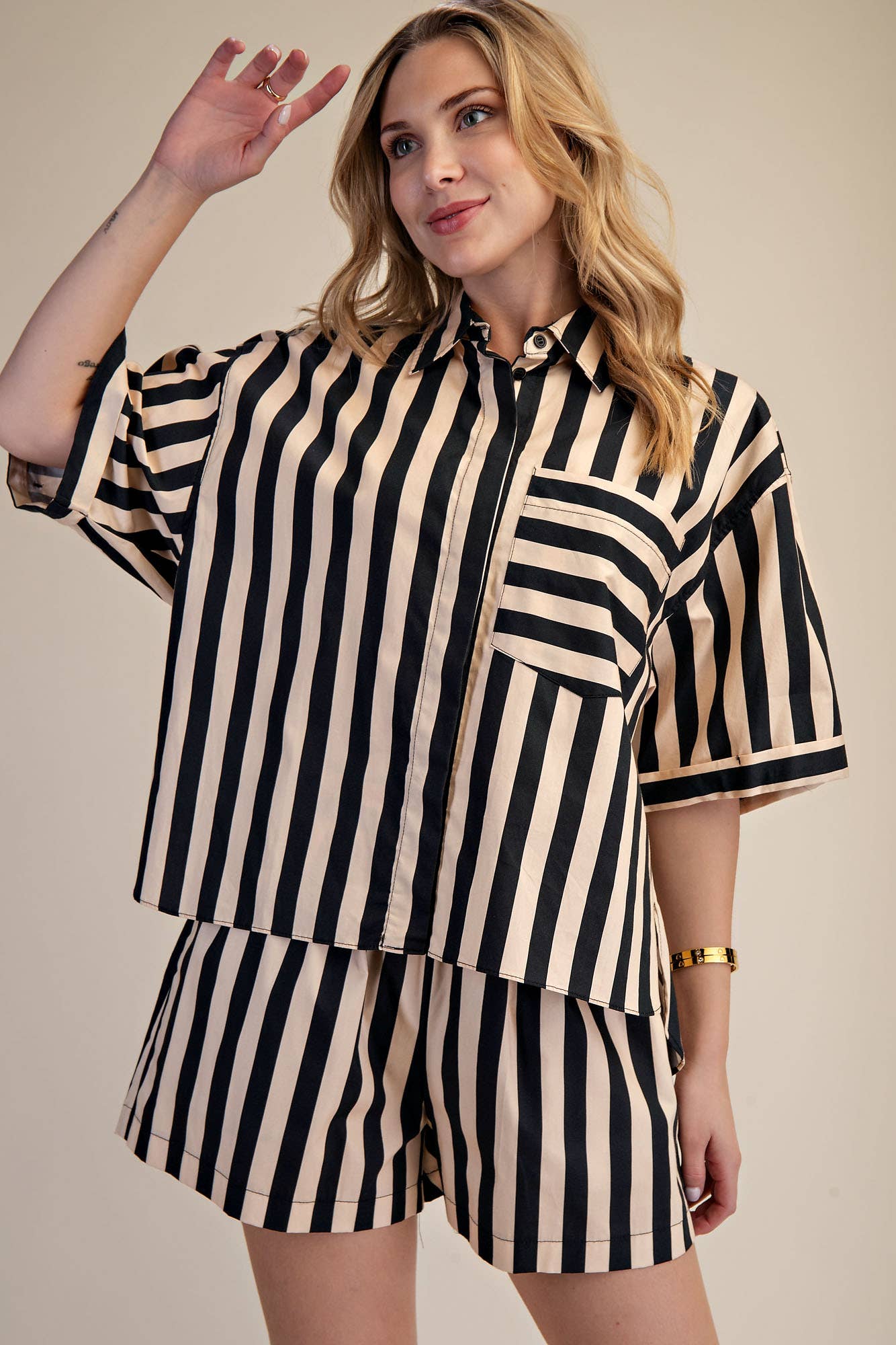 Shirt - Collar Neck Button Down
